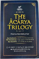 Picture of The Acharya Trilogy - Adi Sankara, Sri Ramanuja, Sri Madhva